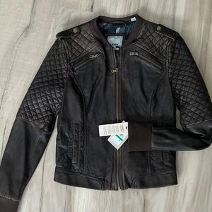 Levi's Dark Brown Leather Jacket